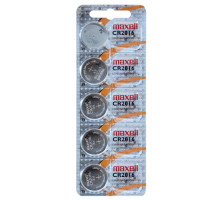 Батарейки Maxell CR2016 Coin Cell | 5 штук в комплекті