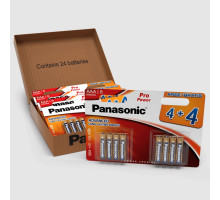 Батарейки Panasonic Pro Power AAA LR03 | 24 штуки в комплекті