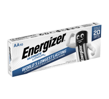 Літієві батарейки Energizer Ultimate AA LR6 L91 | 10 штук в комплекті