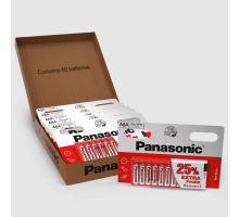 Цинкові батарейки Panasonic AAA LR03 | 50 штук в комплекті