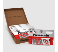 Цинкові батарейки Panasonic AA LR6 LR6 | 50 штук в комплекті