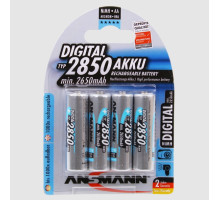 Акумуляторні батарейки Ansmann Digital AA HR6 2850мАг | 4 штуки в комплекті