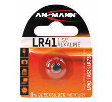 Лужна батарейка Ansmann LR41 | 1 штука в комплекті