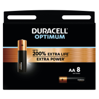Батарейки Duracell Optimum AA LR6 | 8 штук в комплекті