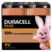 Батарейки Duracell Plus 9V PP3 6LR61 | 4 штуки в комплекті