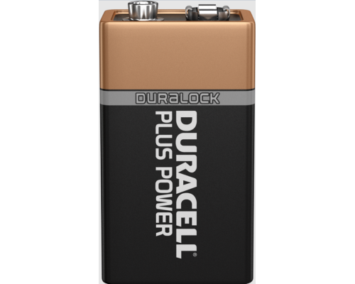 Батарейки Duracell Plus 9V PP3 6LR61 | 4 штуки в комплекті