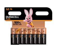 Батарейки Duracell Plus AA LR6 | 16 штук в комплекті