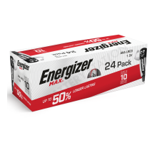 Батарейки Energizer Max AAA LR03 лужні | 24 штуки в комплекті