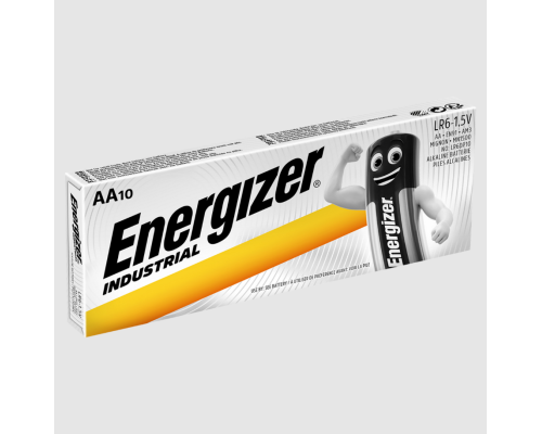 Промислові батарейки Energizer AA LR6 | 10 штук в комплекті Промислові батарейки Energizer AA LR6 | 10 штук в комплекті
