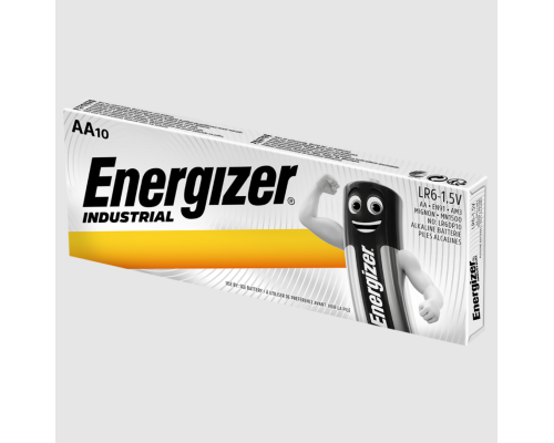 Промислові батарейки Energizer AA LR6 | 10 штук в комплекті Промислові батарейки Energizer AA LR6 | 10 штук в комплекті