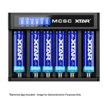 Зарядний пристрій Xtar MC6C USB для літій-іонних акумуляторів