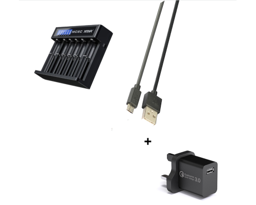 Зарядний пристрій Xtar MC6C USB для літій-іонних акумуляторів Зарядний пристрій Xtar MC6C USB для літій-іонних акумуляторів