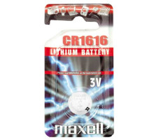 Батарейка Maxell CR1616 Coin Cell | 1 штука в комплекті