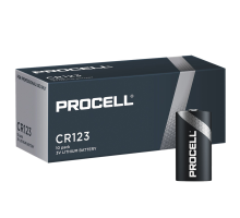 Батарейки Duracell Procell CR123A | 10 штук в комплекті