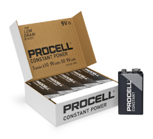 Батарейки Duracell Procell Constant 9V PP3 6LR61 PC1604 | 10 штук в комплекті