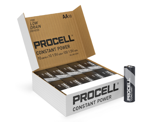 Батарейки Duracell Procell Constant AA LR6 PC1500 PC1500 |100 штук в комплекті