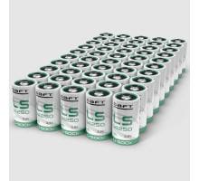 Батарейки Saft LS14250 Li-SOCI2 3.6В 1/2AA | 50 штук в комплекті