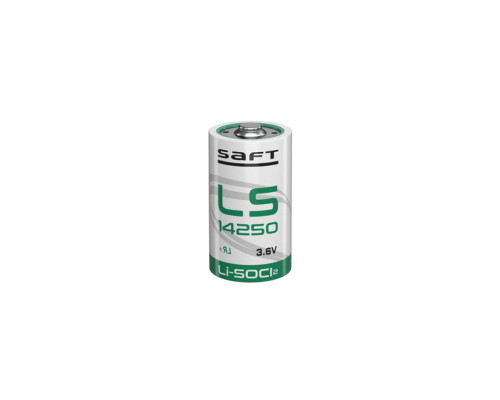 Батарейка Saft LS14250 Li-SOCI2 3.6В 1/2AA | 1 штука в комплекті Батарейка Saft LS14250 Li-SOCI2 3.6В 1/2AA | 1 штука в комплекті