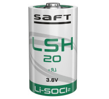 Літієва батарейка Saft LSH20 D Li-SOCl2 | 1 штука в комплекті