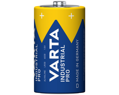 Промислові батарейки Varta Industrial Pro 4020 D LR20 | 20 штук в комплекті