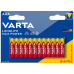 Лужні батарейки Varta Longlife Max Power AAA LR03 | 12 штук в комплекті