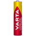 Лужні батарейки Varta Longlife Max Power AAA LR03 | 12 штук в комплекті
