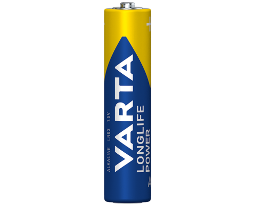 Лужні батарейки Varta Longlife Power AAA LR03 | 24 штуки в комплекті Лужні батарейки Varta Longlife Power AAA LR03 | 24 штуки в комплекті