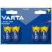 Лужні батарейки Varta Longlife Power C LR14 | 4 штуки в комплекті