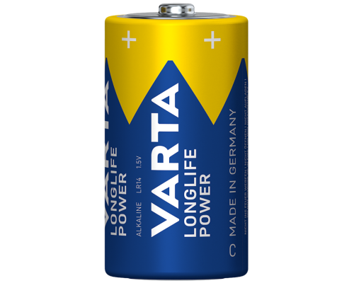 Лужні батарейки Varta Longlife Power C LR14 | 6 штук в комплекті Лужні батарейки Varta Longlife Power C LR14 | 6 штук в комплекті