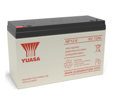 Герметична свинцево-кислотна акумуляторна батарея Yuasa NP12-6 VRLA  | 1 штука в комплекті