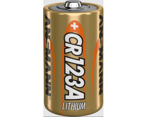 Літієві батарейки Ansmann Bulk CR123A | 50 штук в комплекті