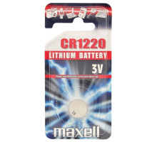 Батарейка Maxell CR1220 Coin Cell | 1 штука в комплекті