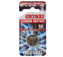 Батарейка Maxell CR2032 Coin Cell | 1 штука в комплекті