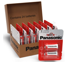 Цинкові батарейки Panasonic D LR20 | 24 штуки в комплекті