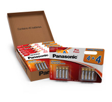 Батарейки Panasonic Pro Power AAA LR03 | 40 штук в комплекті