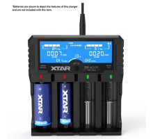 Зарядний пристрій Xtar VP4 Plus Dragon для літій-іонних акумуляторів