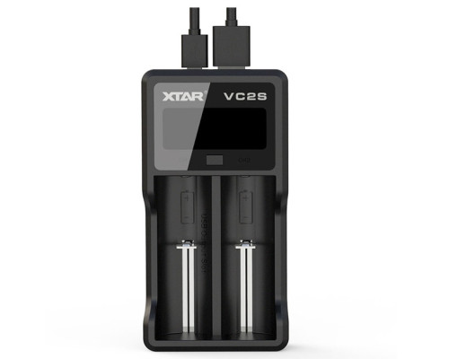 Швидкий зарядний пристрій Xtar VC2S для літій-іонних акумуляторів