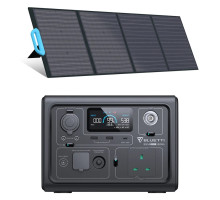 Портативна електростанція Bluetti EB3A + сонячна панель PV120