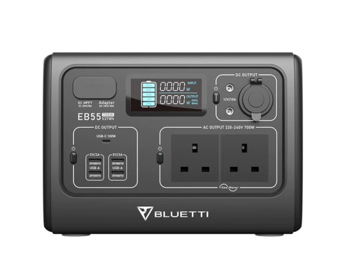 Портативна електростанція Bluetti EB55 537 Вт Портативна електростанція Bluetti EB55 537 Вт