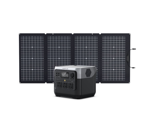 Портативна електростанція EcoFlow RIVER 2 Pro + сонячна панель EcoFlow 220В Портативна електростанція EcoFlow RIVER 2 Pro + сонячна панель EcoFlow 220В