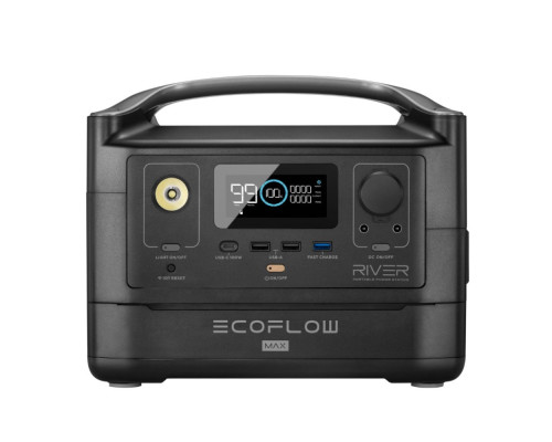 EcoFlow RIVER Max + 2 х сонячні панелі 110 Вт EcoFlow RIVER Max + 2 х сонячні панелі 110 Вт