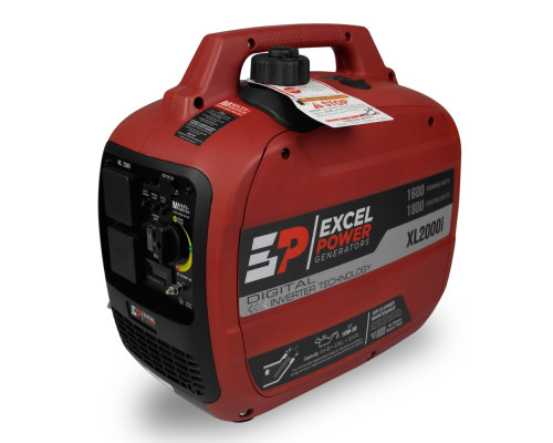 Бензиновий інверторний генератор Excel Power XL2000i 1,8 кВт Бензиновий інверторний генератор Excel Power XL2000i 1,8 кВт