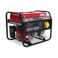 Бензиновий генератор Excel Power XL2500V 2,2 кВт з відкритою рамою