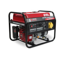 Бензиновий генератор Excel Power XL2500V 2,2 кВт з відкритою рамою