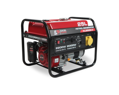 Бензиновий генератор Excel Power XL2500V 2,2 кВт з відкритою рамою Бензиновий генератор Excel Power XL2500V 2,2 кВт з відкритою рамою