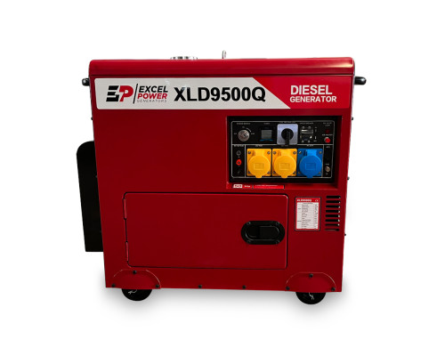 Дизельний генератор Excel Power XLD9500Q 6,5 кВт Дизельний генератор Excel Power XLD9500Q 6,5 кВт