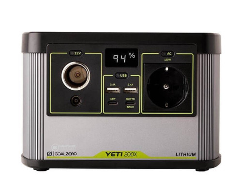 Літієва портативна електростанція Goal Zero Yeti 200X 300В Літієва портативна електростанція Goal Zero Yeti 200X 300В