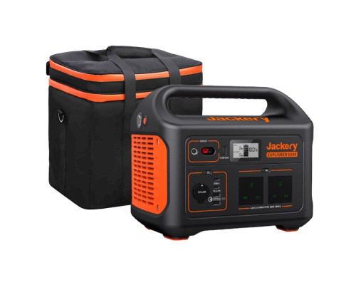 Портативна електростанція Jackery Explorer 1000 + кейс для транспортування Портативна електростанція Jackery Explorer 1000 + кейс для транспортування