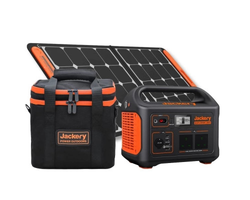 Портативна електростанція Jackery Explorer 1000 + сонячна панель SolarSaga 100В + кейс для транспортування Портативна електростанція Jackery Explorer 1000 + сонячна панель SolarSaga 100В + кейс для транспортування