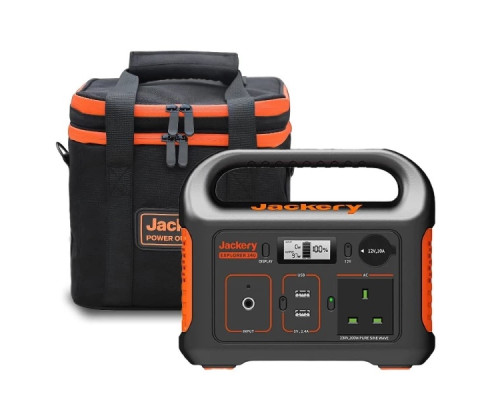 Портативна електростанція Jackery Explorer 240 + кейс для транспортування Портативна електростанція Jackery Explorer 240 + кейс для транспортування